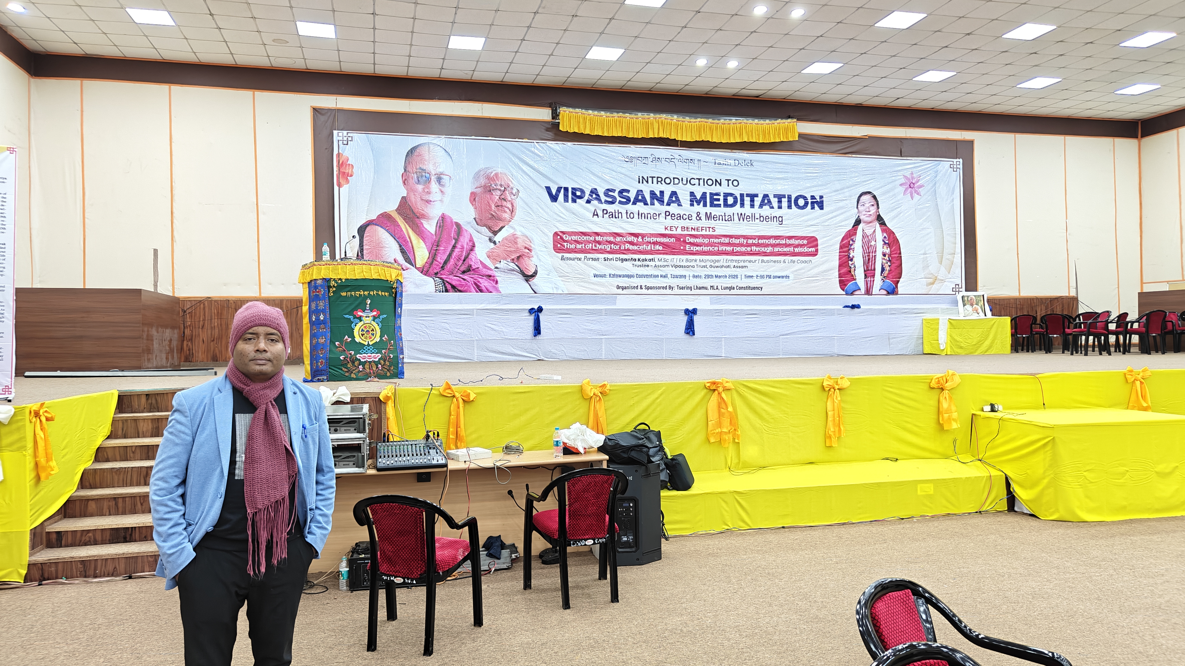 Introduction to Vipassana Meditation, March-2026, Tawang