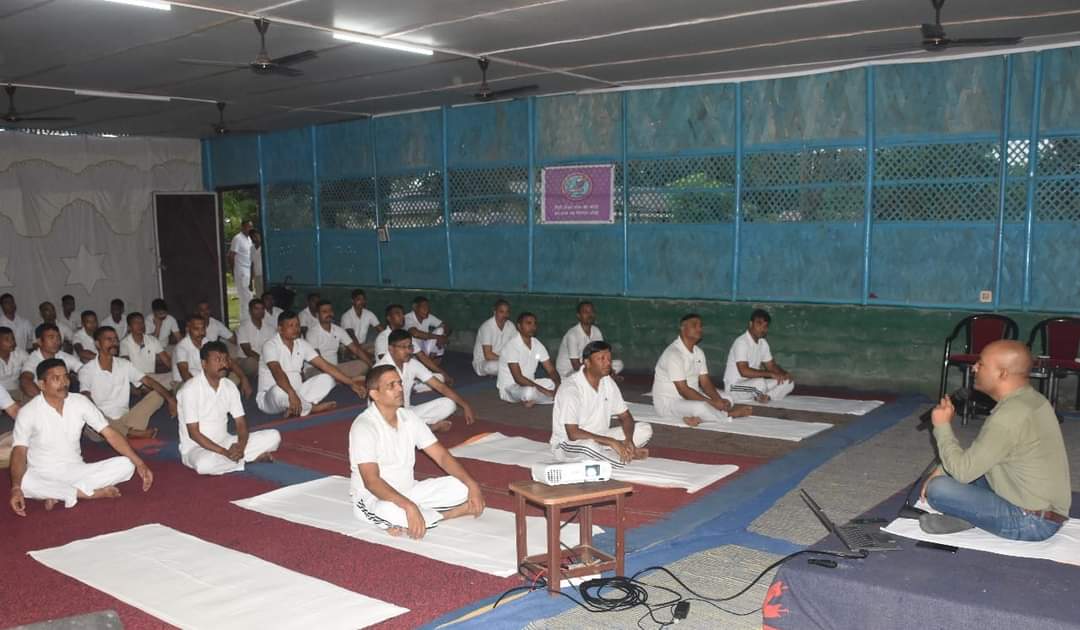 Introduction to Vipassana Meditation, SSB Camp, Bhairabkunda, Assam